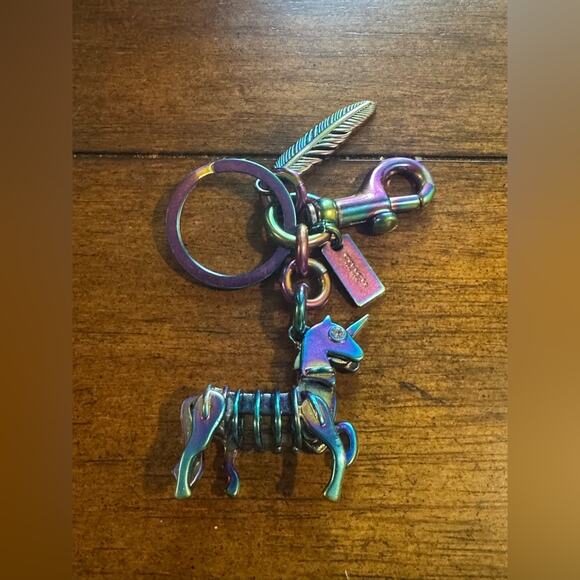 Coach Anodized Uni Unicorn Bag Charm Style No. 22949 - Picture 2 of 11